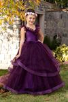 Платье Belle 7-11 Years Old Girl 30081 Бордовый Красный