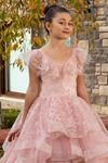 Abito Bambina 2-6 Anni Serene 20083 Cipria