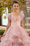 Abito Bambina 2-6 Anni Serene 20083 Cipria