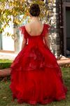 Vestido Serene 2-6 Anos Menina 20083 Vermelho