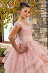 Abito Bambina 2-6 Anni Serene 20083 Cipria