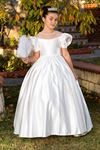 Vestido Menina Allure 2-6 Anos 20084 Off White