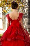 Vestido Serene 2-6 Anos Menina 20083 Vermelho