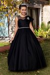 Noble Robe Fille 2-6 Ans 20091 Noir