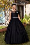 Noble Robe Fille 2-6 Ans 20091 Noir