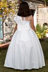 Edles 2-6 Jahre altes Mädchenkleid 20091 Off White