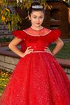 Abito Bambina Elite 2-6 Anni 20088 Rosso