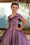 Vestido Menina Lustre 2-6 Anos 20085 Lilás
