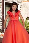 Robe Fille Poise 2-6 Ans 20087 Orange
