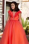 Robe Fille Poise 2-6 Ans 20087 Orange