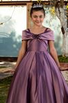 Vestido Menina Lustre 2-6 Anos 20085 Lilás