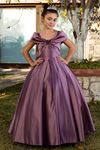 Vestido Menina Lustre 2-6 Anos 20085 Lilás