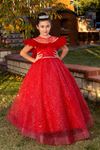 Abito Bambina Elite 2-6 Anni 20088 Rosso