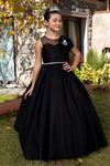 Noble Robe Fille 2-6 Ans 20091 Noir