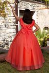 Robe Fille Poise 2-6 Ans 20087 Orange