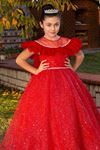 Abito Bambina Elite 2-6 Anni 20088 Rosso
