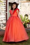 Robe Fille Poise 2-6 Ans 20087 Orange