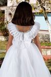 Poise 7-11 Years Old Girl Dress 30087 Off White