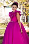 Vogue 2-6 Years Old Girl Dress 20086 Fuchsia