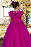 Vogue 2-6 Years Old Girl Dress 20086 Fuchsia