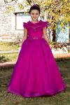 Vogue 2-6 Years Old Girl Dress 20086 Fuchsia