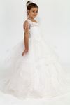 Robe Fille Agate 7-11 Ans 30011 Blanc Cassé