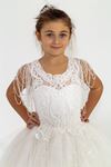 Robe Fille Agate 7-11 Ans 30011 Blanc Cassé