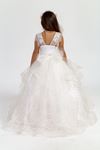 Diana 7-11 Years Old Girl Dress 30014 Off White