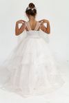 Robe Fille Agate 7-11 Ans 30011 Blanc Cassé