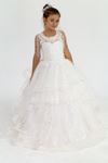 Robe Fille Agate 7-11 Ans 30011 Blanc Cassé