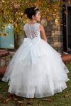 Vestido Delphi 7-11 Anos Menina 30062 Off White