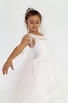 Robe Fille Agate 7-11 Ans 30011 Blanc Cassé