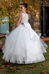 Vestido Delphi 7-11 Anos Menina 30062 Off White