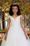 Robe Fille Moose 7-11 Ans 30058 Blanc Cassé
