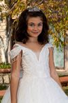 Robe Fille Moose 7-11 Ans 30058 Blanc Cassé
