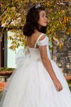 Robe Fille Moose 7-11 Ans 30058 Blanc Cassé