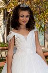 Robe Fille Moose 7-11 Ans 30058 Blanc Cassé