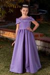 Dove Robe Fille 7-11 Ans 40003 Lilas