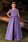 Dove Robe Fille 7-11 Ans 40003 Lilas