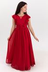 Moonstone 12-16 Jahre altes Mädchenkleid 50002 Rot