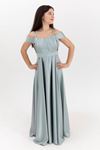 Turquoise 12-16 Years Old Girl Dress 50003 Water Green