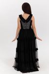 Solstice 12–16 Jahre altes Mädchenkleid 50008 Schwarz