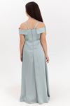 Turquoise 12-16 Years Old Girl Dress 50003 Water Green