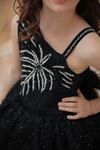 Flumen 7-11 Years Old Girl Dress 30154 Black