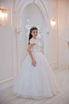 Dione 2-6 Years Old Girl Dress 20101 Off White