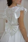 Ignis 7-11 Years Old Girl Dress 30147 Off-White