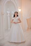 Robe Fille Nubes 2-6 Ans 20150 Blanc Cassé