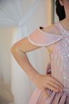Aurora 7-11 Years Old Girl Dress 30124 Powder