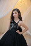 Flumen 7-11 Years Old Girl Dress 30154 Black