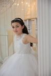 Aether 7-11 Years Old Girl Dress 30149 Off-White